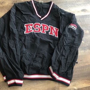 ESPN DISNEY WORLD lined pullover sweater/jacket